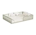 VitaliSpa® Kinderbett Minno Bodenbett mit Matratze Greige Bild 5