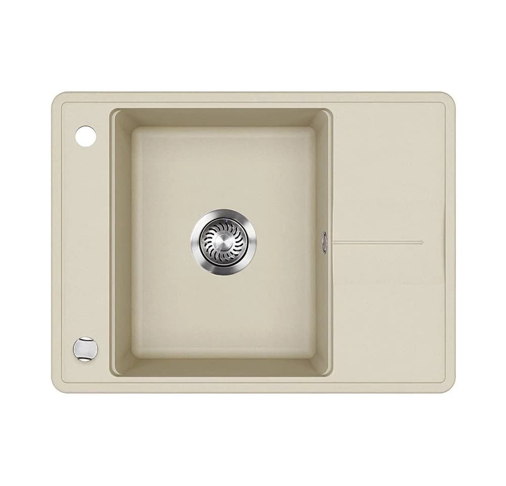 Bergstroem Granitspüle Osaka Beige Grau Rechteckig
