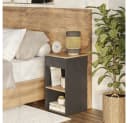 Vicco Nachtschrank Dany Anthrazit/Goldkraft Eiche Bild 2