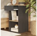 Vicco Nachtschrank Dany Anthrazit/Goldkraft Eiche Bild 4