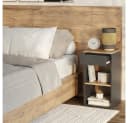 Vicco Nachtschrank Dany Anthrazit/Goldkraft Eiche Bild 5
