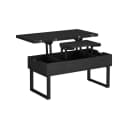 Vicco Couchtisch Lifty Schwarz mit Liftfunktion Bild 1