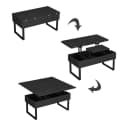 Vicco Couchtisch Lifty Schwarz mit Liftfunktion Bild 5