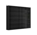 Vicco Hängevitrine Clario Schwarz mit 4 Einlegeböden Bild 2