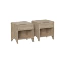 Vicco Nachtschrank Oaki Eiche 2er Set Bild 1