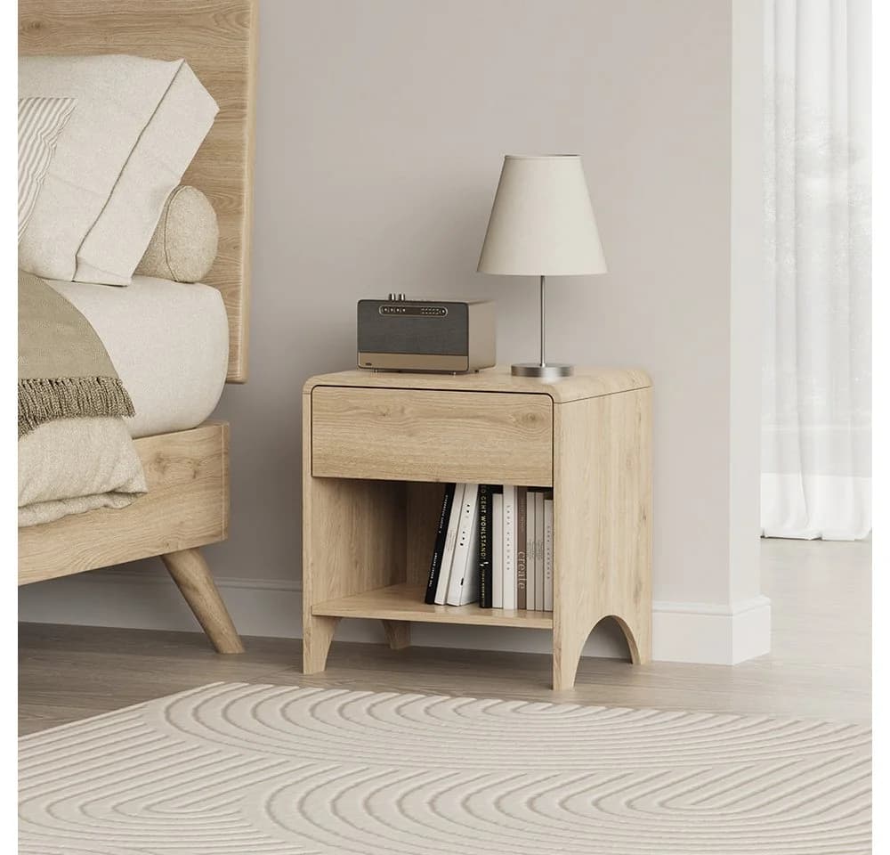 Vicco Nachtschrank Oaki Eiche 2er Set - Bild 2
