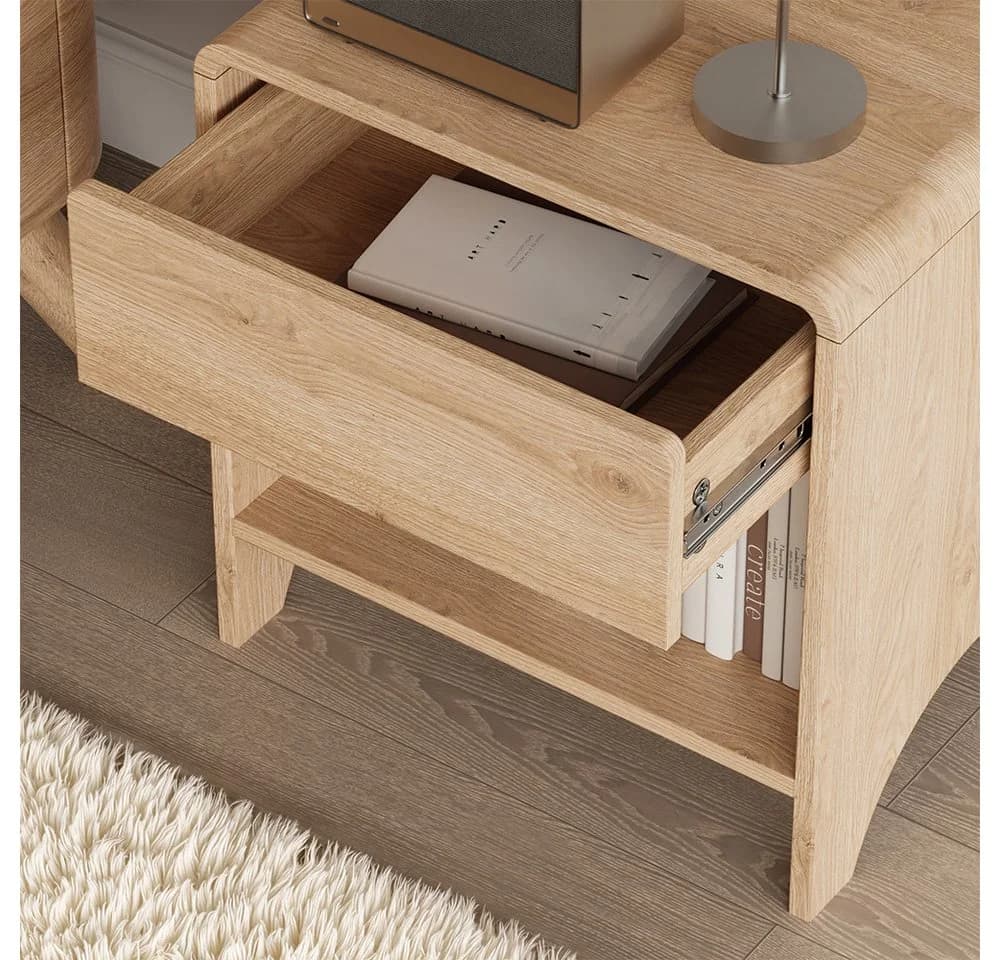 Vicco Nachtschrank Oaki Eiche 2er Set - Bild 4