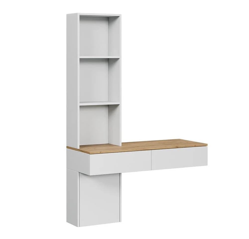 Vicco Schminktisch Melora Weiß/Eiche 100 cm - Bild 4