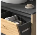 Vicco Waschbeckenunterschrank Edelin Anthrazit/Artisan 2 Schubladen Bild 4