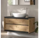 Vicco Waschbeckenunterschrank Edelin Anthrazit/Artisan 2 Schubladen Bild 5