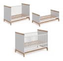 VitaliSpa® Babybett Malia Weiß Modern Mitwachsend Bild 5