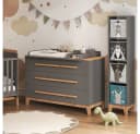 VitaliSpa® Bücherregal Malia Grau/Artisan Bild 5