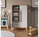 VitaliSpa® Kleiderschrank Malia Weiß/Artisan Bild 5