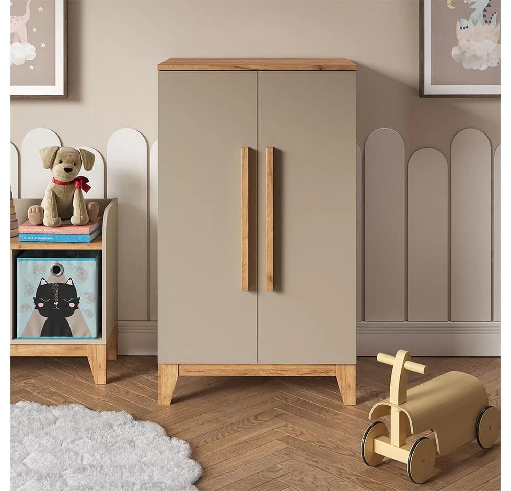 VitaliSpa® Kleiderschrank Malia Beige Modern - Bild 2
