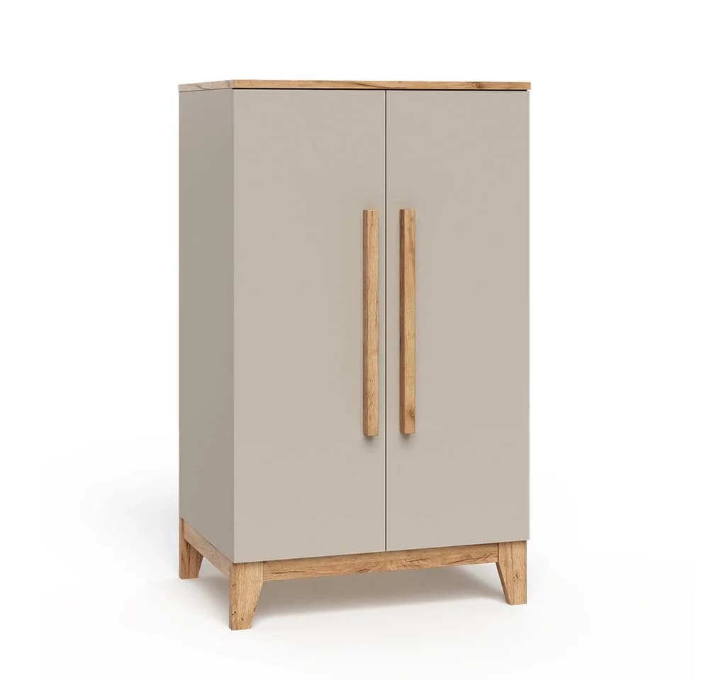VitaliSpa® Kleiderschrank Malia Beige Modern - Bild 3