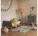 VitaliSpa® Kommode Malia Grau 3 Schubladen Bild 5