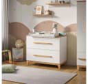 VitaliSpa® Wickelkommode Malia Weiß/Artisan 108 x 98 cm Bild 2