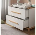 VitaliSpa® Wickelkommode Malia Weiß/Artisan 108 x 98 cm Bild 4