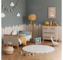 VitaliSpa® Kommode Malia 4 Schubladen Beige/Braun Spanplatte Bild 5