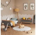 VitaliSpa® Spielzeugtruhe Malia Grau mit Sitzfläche Bild 5
