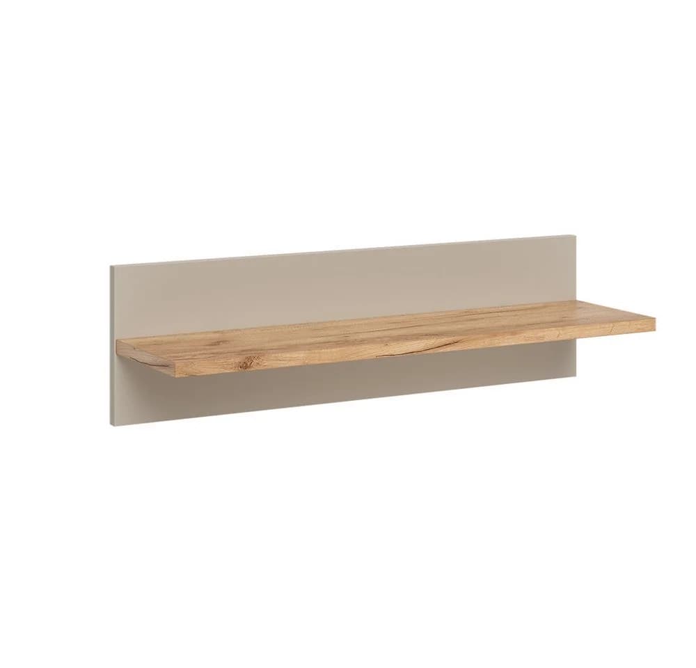 VitaliSpa® Wandregal Malia Beige/Braun Spanplatte - Bild 3