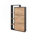 Vicco Schuhkipper Orlando Goldkraft Eiche/Anthrazit Bild 1