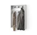 Vicco Garderobenschrank Eliza Weiß mit Haken Bild 5