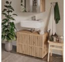 Vicco Waschbeckenunterschrank Takumi Artisan 80 x 58 cm mit 2 Schubladen Bild 3