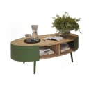 Vicco Couchtisch Lofta mit Baumkante und Stauraum Bild 5