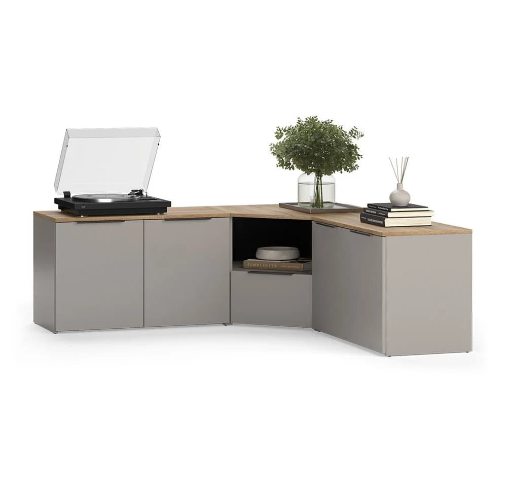Vicco Wohnwand Wido Greige/Sonoma 3 Teile - Bild 5