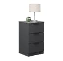 Vicco Nachtschrank Fino Schwarz mit 3 Schubladen Bild 5