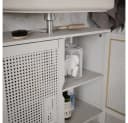 Vicco Waschbeckenunterschrank Liora Weiß Rattan-Optik 2 Türen Bild 4