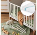 VitaliSpa® Babybett Malia Weiß/Artisan mit Matratze Bild 4