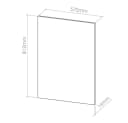 Vicco Frontblende R-Line Weiß 2er Set Bild 1