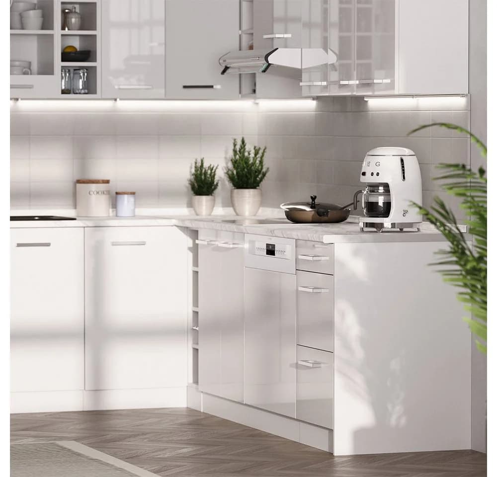 Vicco Frontblende R-Line Weiß 2er Set - Bild 2