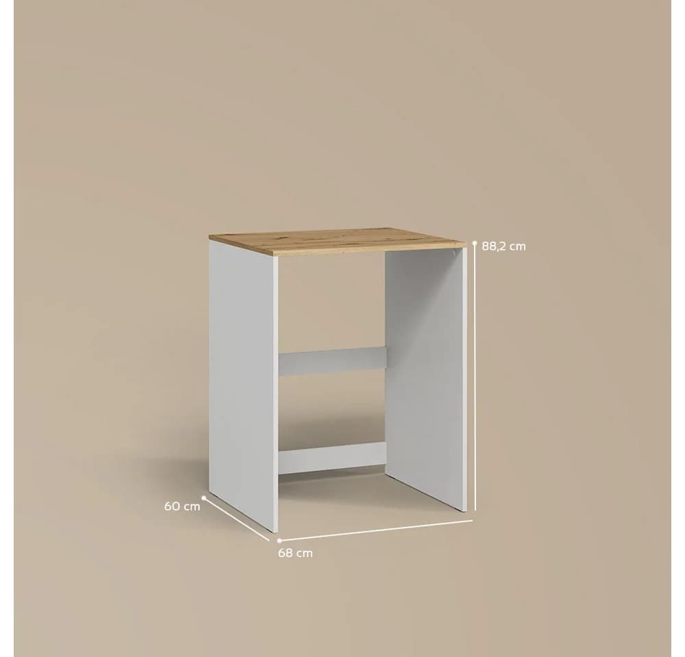 Livinity Waschmaschinenumbauschrank Paolina Weiß Modern - Bild 3