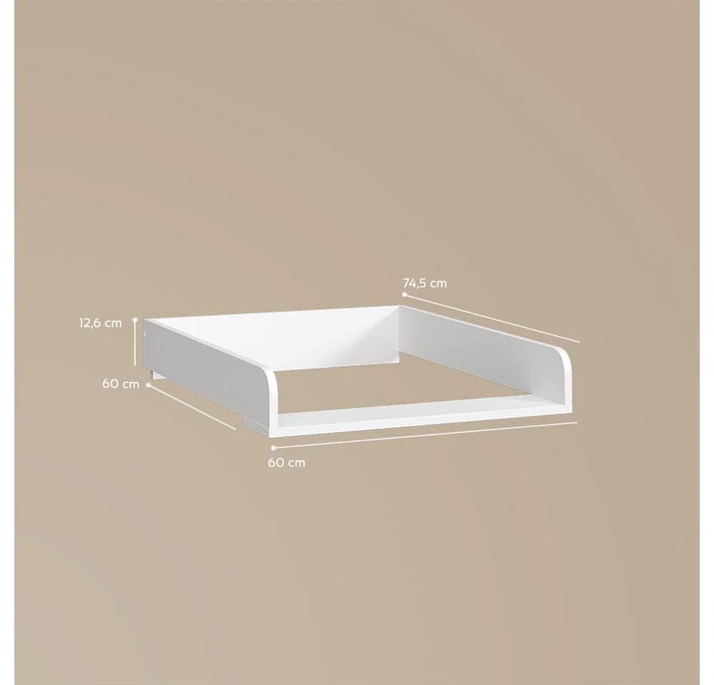 Livinity® Waschmaschinenumbauschrank Paolina Weiß - Bild 3