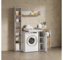 Livinity® Waschmaschinenumbauschrank Paolina Weiß Bild 4