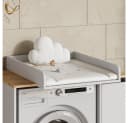 Livinity® Waschmaschinenumbauschrank Paolina Weiß Bild 5