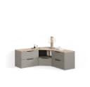 Livinity® Wohnwand Piave 3-teilig Greige/Sonoma Bild 2