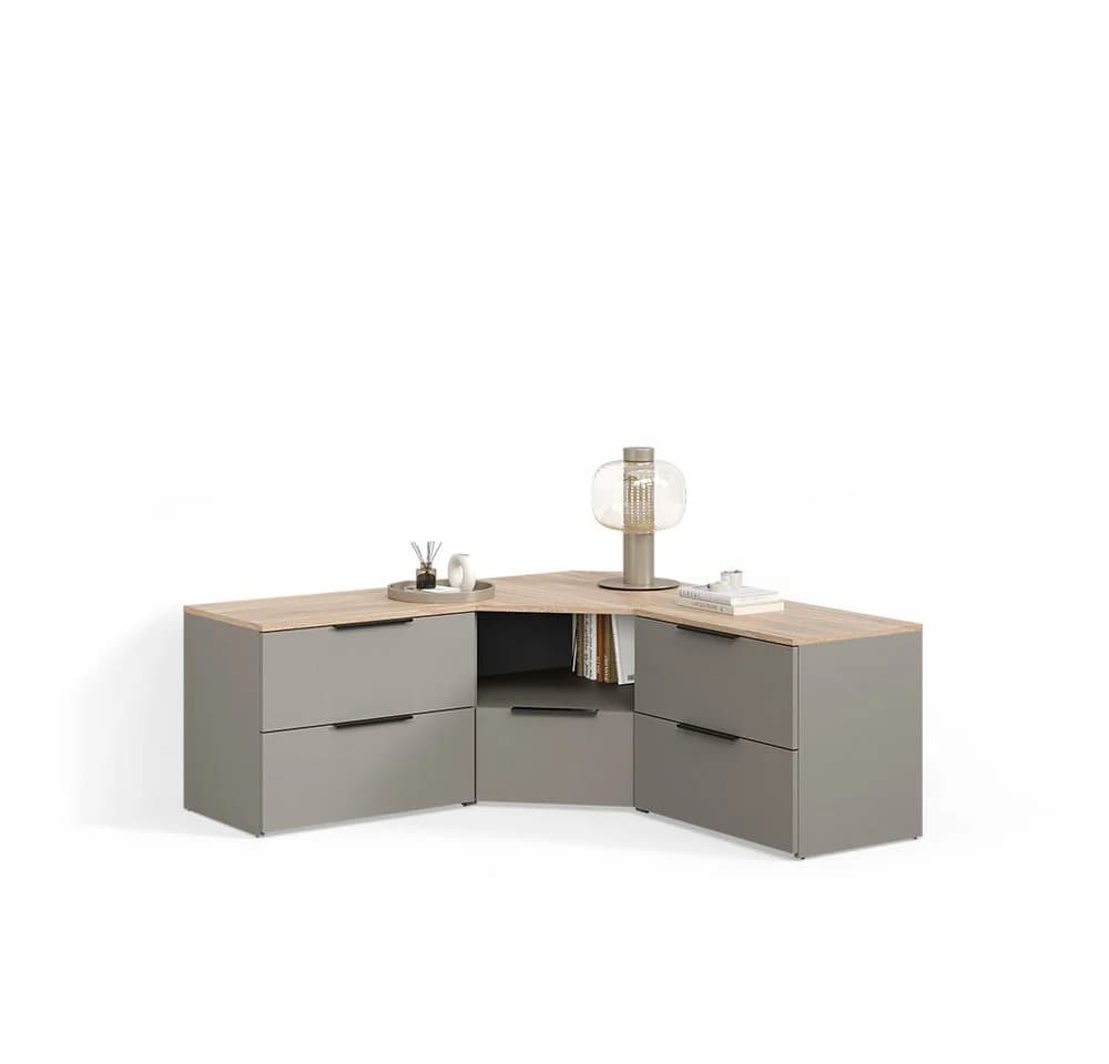 Livinity® Wohnwand Piave 3-teilig Greige/Sonoma - Bild 2