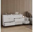 Livinity Nachtschrank Aterno 2er Set Weiß MDF Bild 4