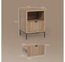Livinity Nachtschrank Aterno 2er Set Viking Oak MDF Bild 3