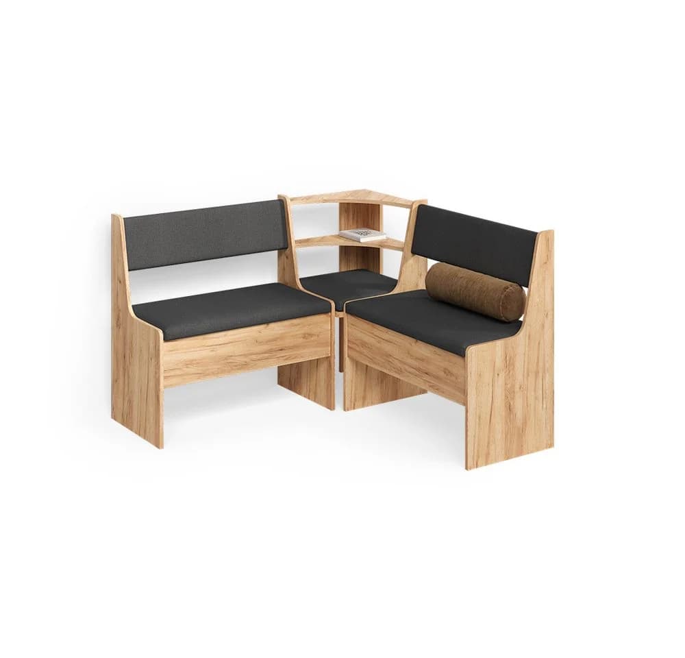Livinity® Sitzbank Tiberio Goldkraft Eiche - Bild 2