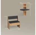 Livinity® Sitzbank Tiberio Goldkraft Eiche Bild 3