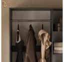 Livinity® Kleiderschrank Trento Anthrazit mit 2 Schubladen Bild 5