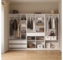 Livinity® Kleiderschrank Trento 3er Set Weiß Bild 1