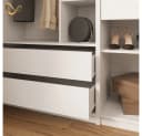 Livinity® Kleiderschrank Trento 3er Set Weiß Bild 5