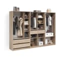 Livinity® Garderobenschrank Trento 2er Set Sonoma Bild 2
