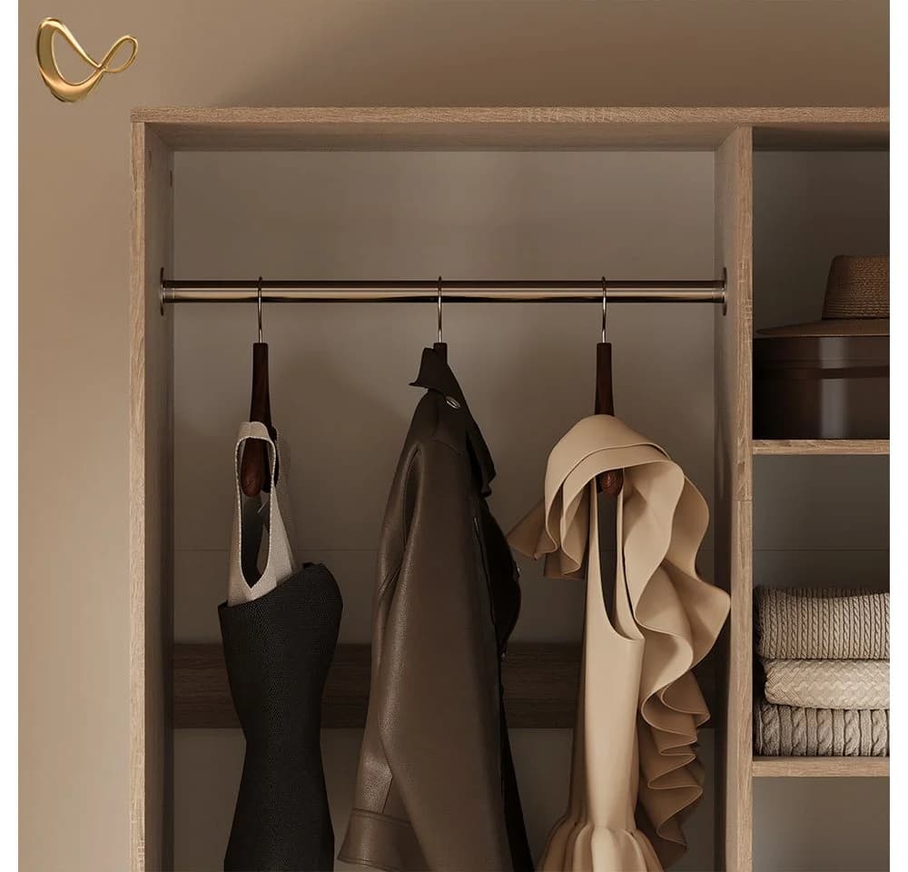 Livinity® Garderobenschrank Trento 2er Set Sonoma - Bild 5